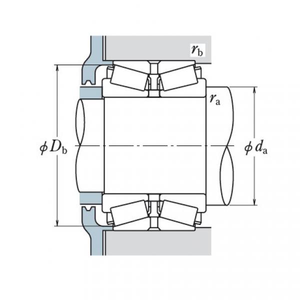 Bearing LM258649D/LM258610+K #1 image